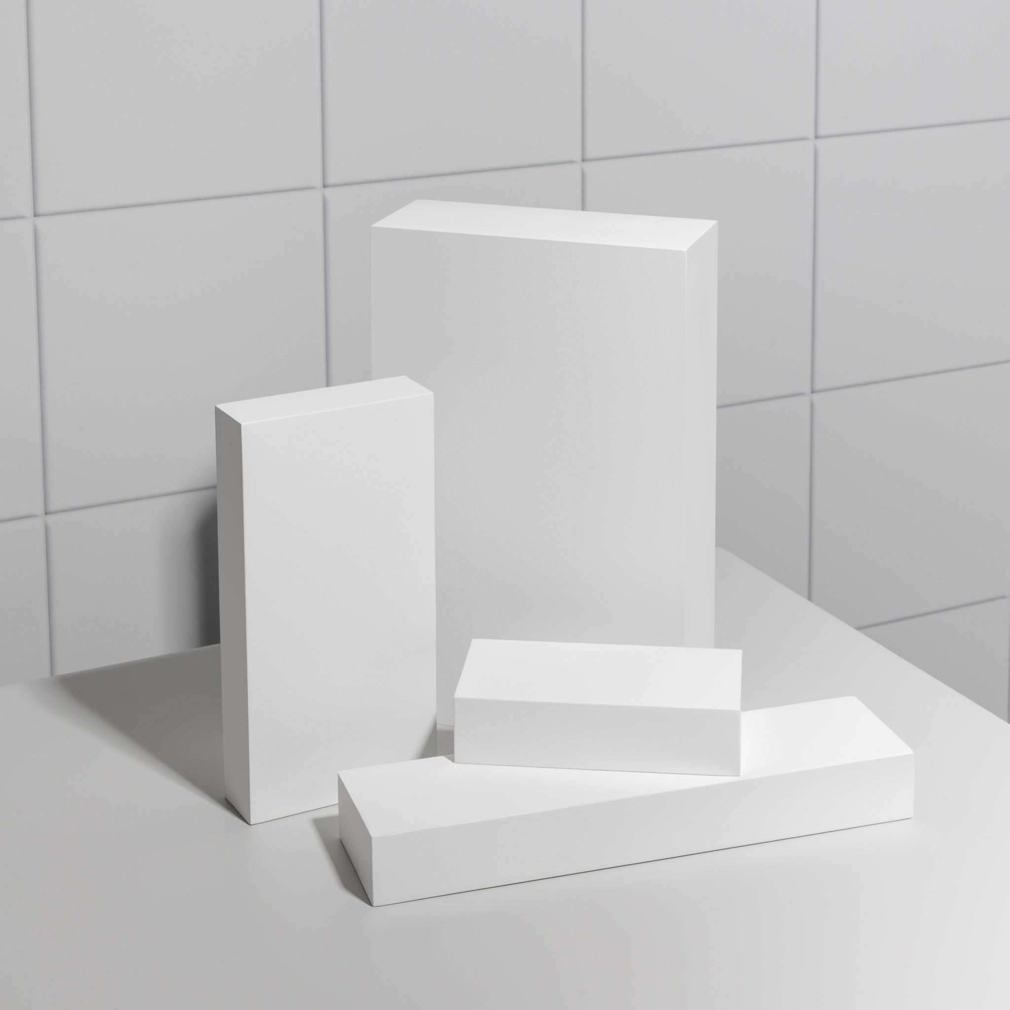 Flat Cuboid Styling Props – Plinthy